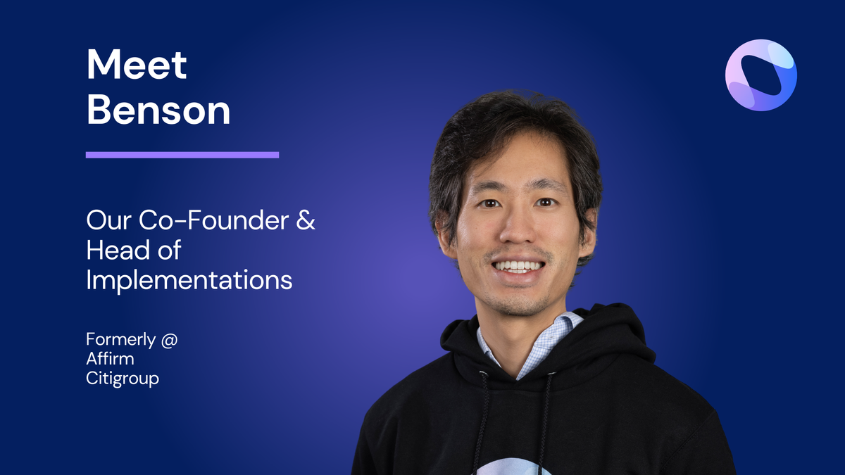 6 Questions with Benson Lee, our Co-Founder & Head of Implementations Benson Lee